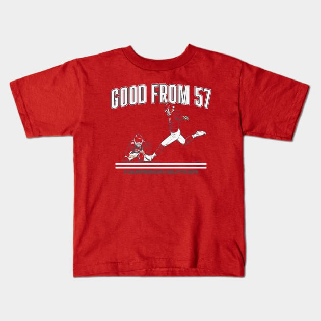 Harrison Butker Good From 57 Kids T-Shirt by ganisfarhan